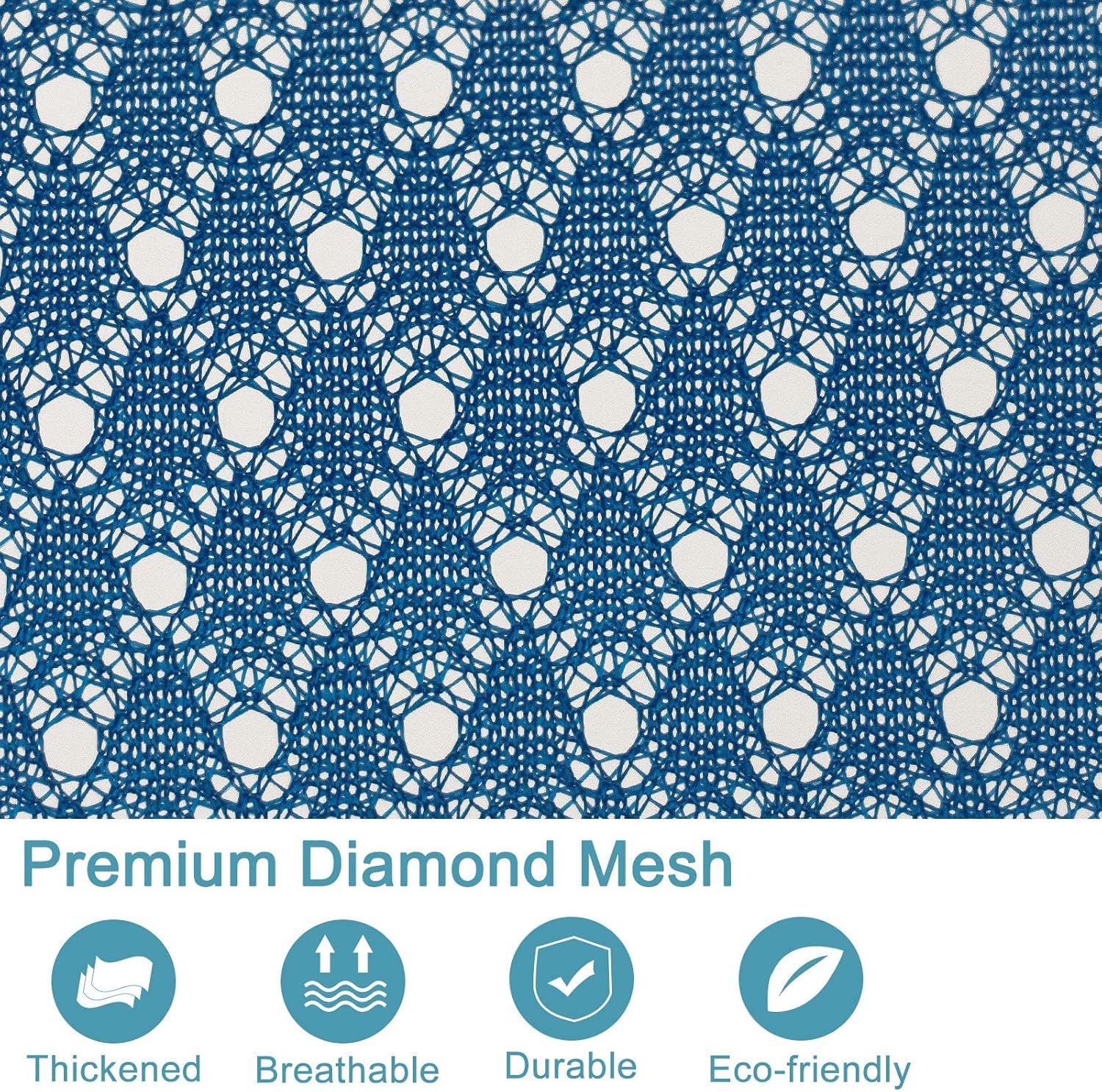 Polecasa Heavy Duty Large Mesh Laundry Bags with ID Tag and Locking Drawstring Closure - 2 Pack, 24
