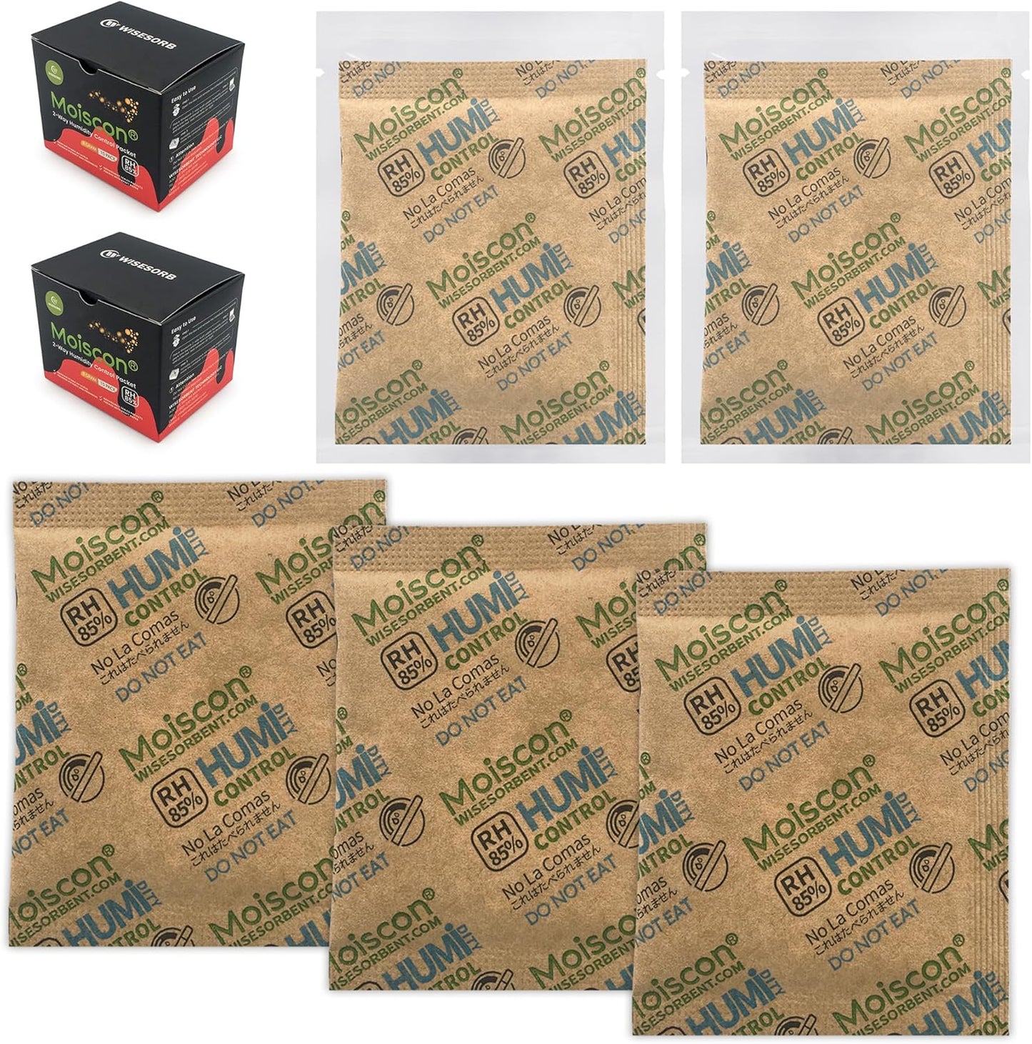 30 Pack 85% RH Size 8 Two-Way Humidity Control Packs for Wooden Musical Instruments, 8 Gram