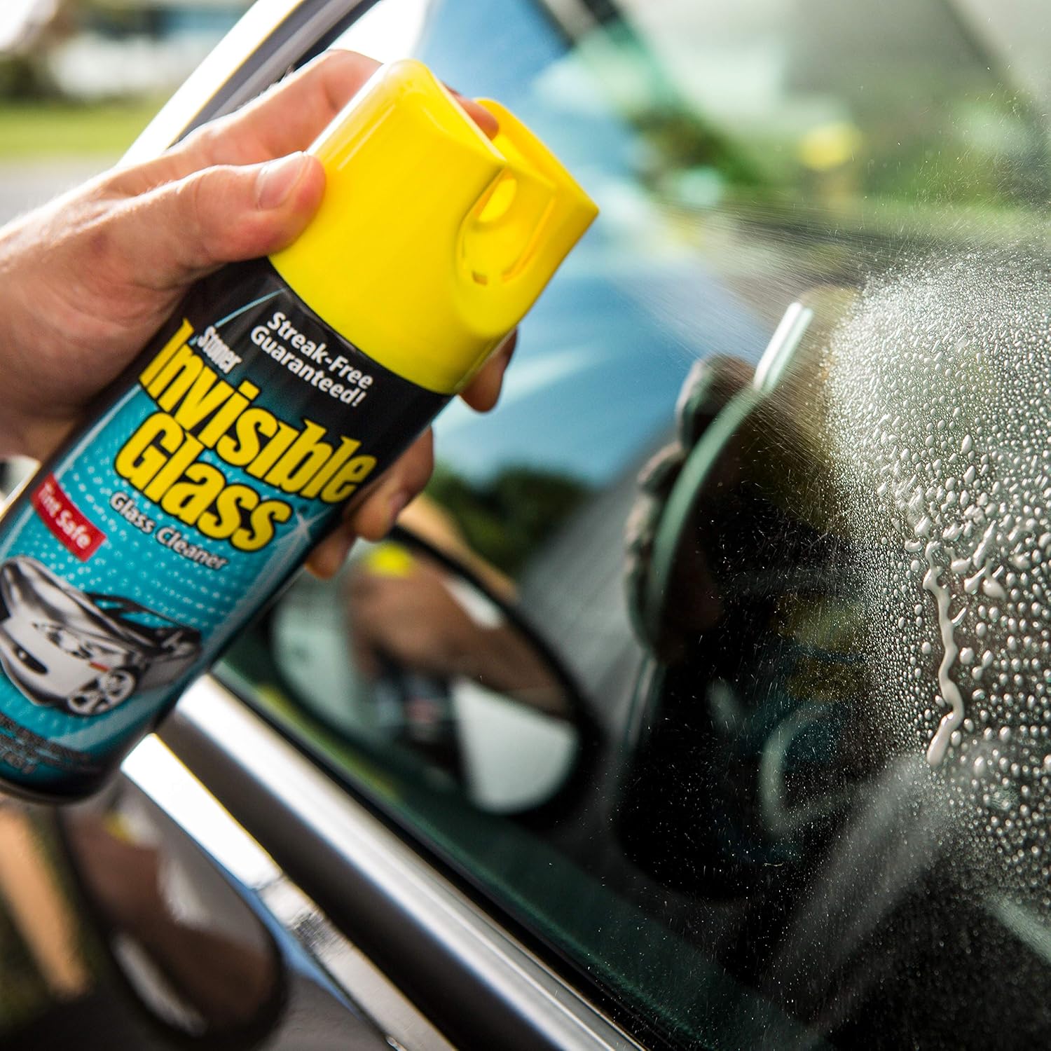 Invisible Glass 91163-5PK Premium Aerosol Glass and Window Cleaner for Auto and Home, Streak-Free