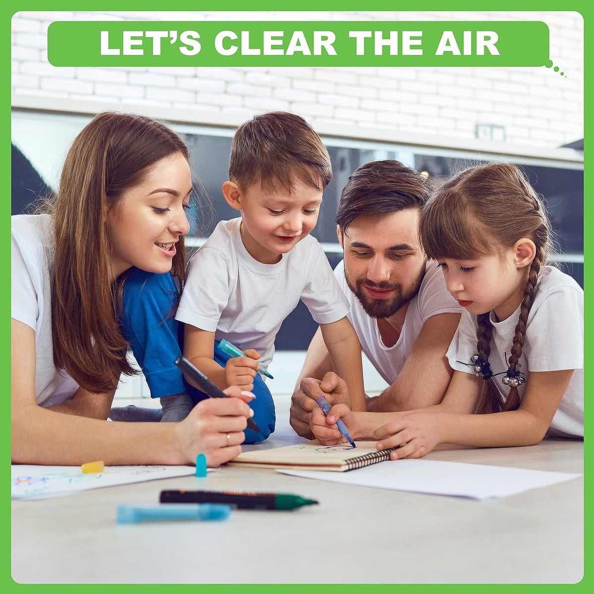 HSP001 True HEPA Filter Replacement, Compatible with Hathaspace HSP001 Air Purifier, 4 in 1 H13