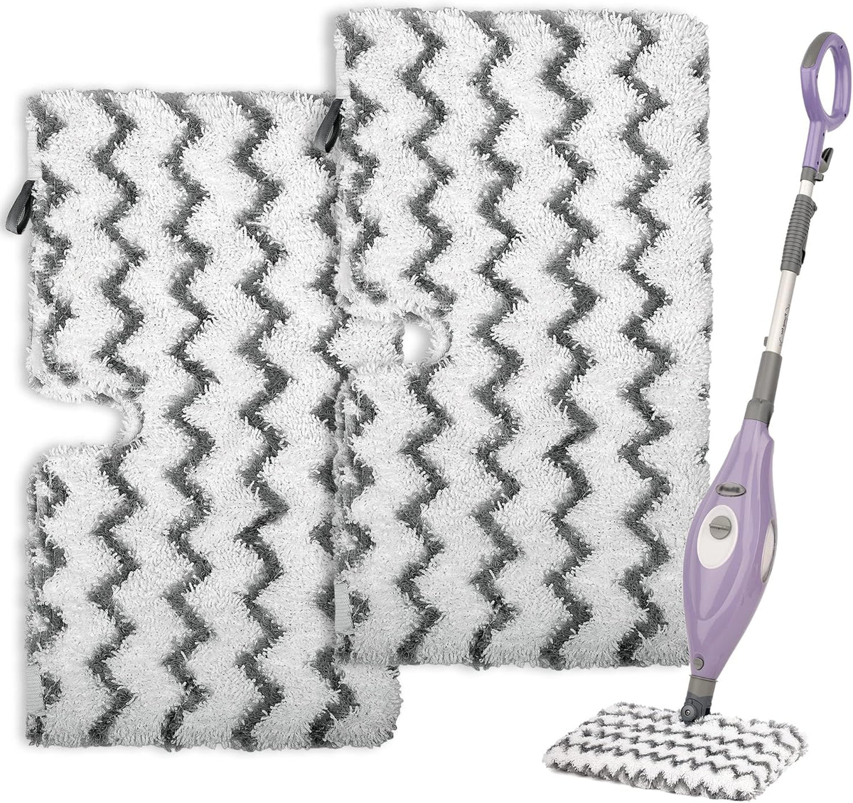 F Flammi Heavy-Duty Steam Mop Replacement Pad for Shark Steam Pocket Mop S3501 S3601 S2901 S2902