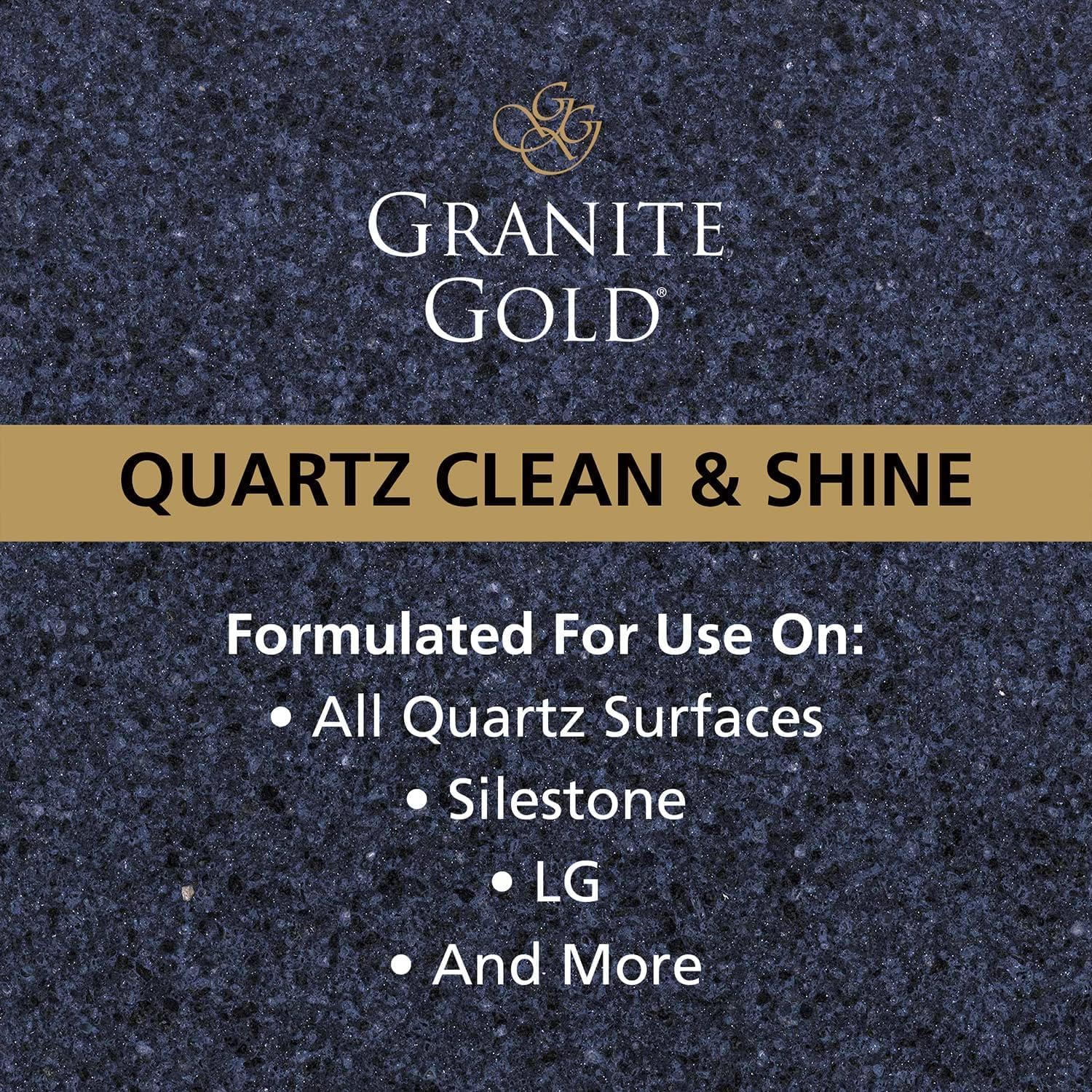 Granite Gold Quartz Clean & Shine Streak-Free Cleaner Deeps Cleans and Polishes All Quartz Surfaces