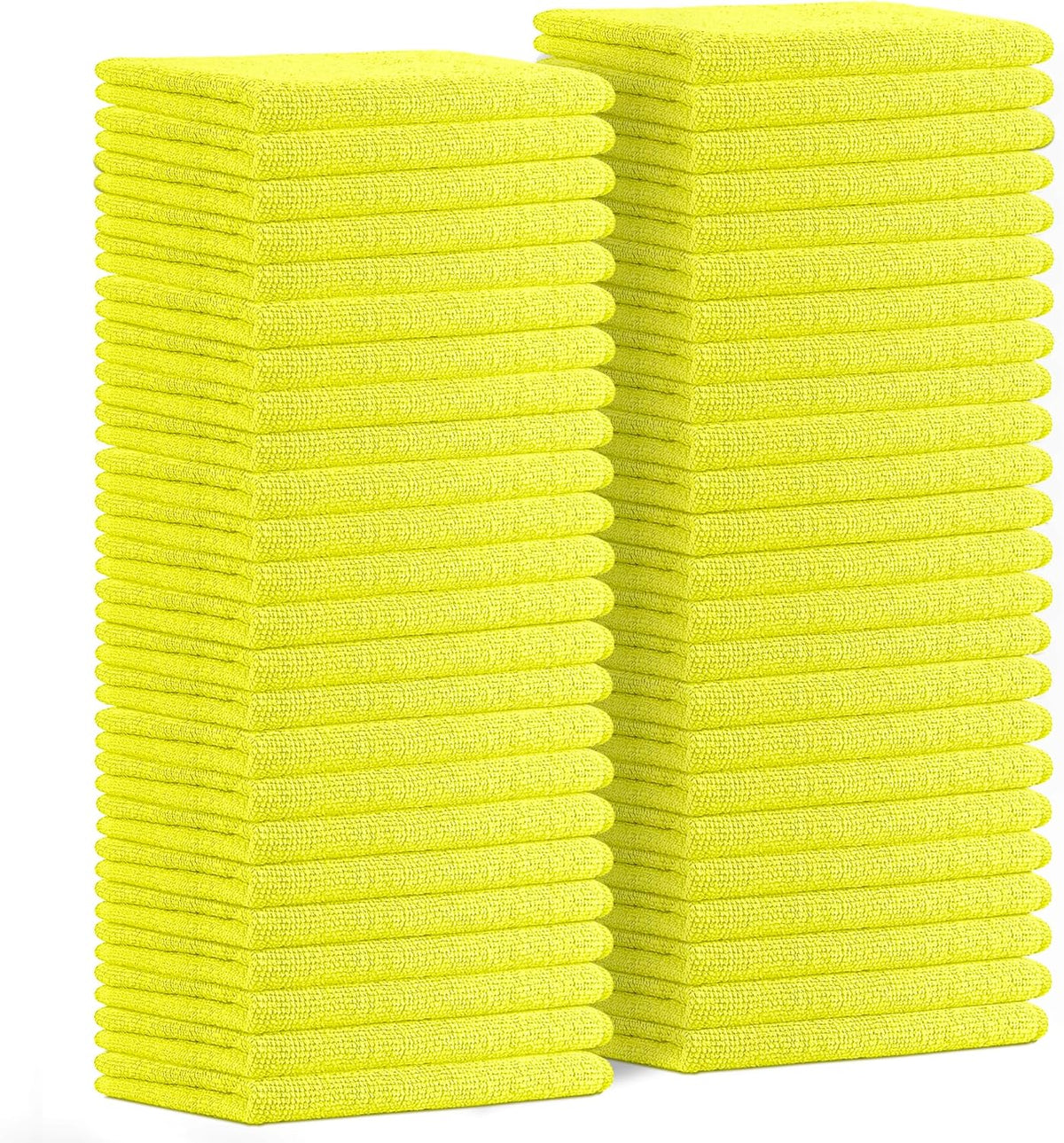 Avalon Towels Microfiber Cleaning Cloths (Value Pack of 48) Size 16" x 16", Highly Absorbent