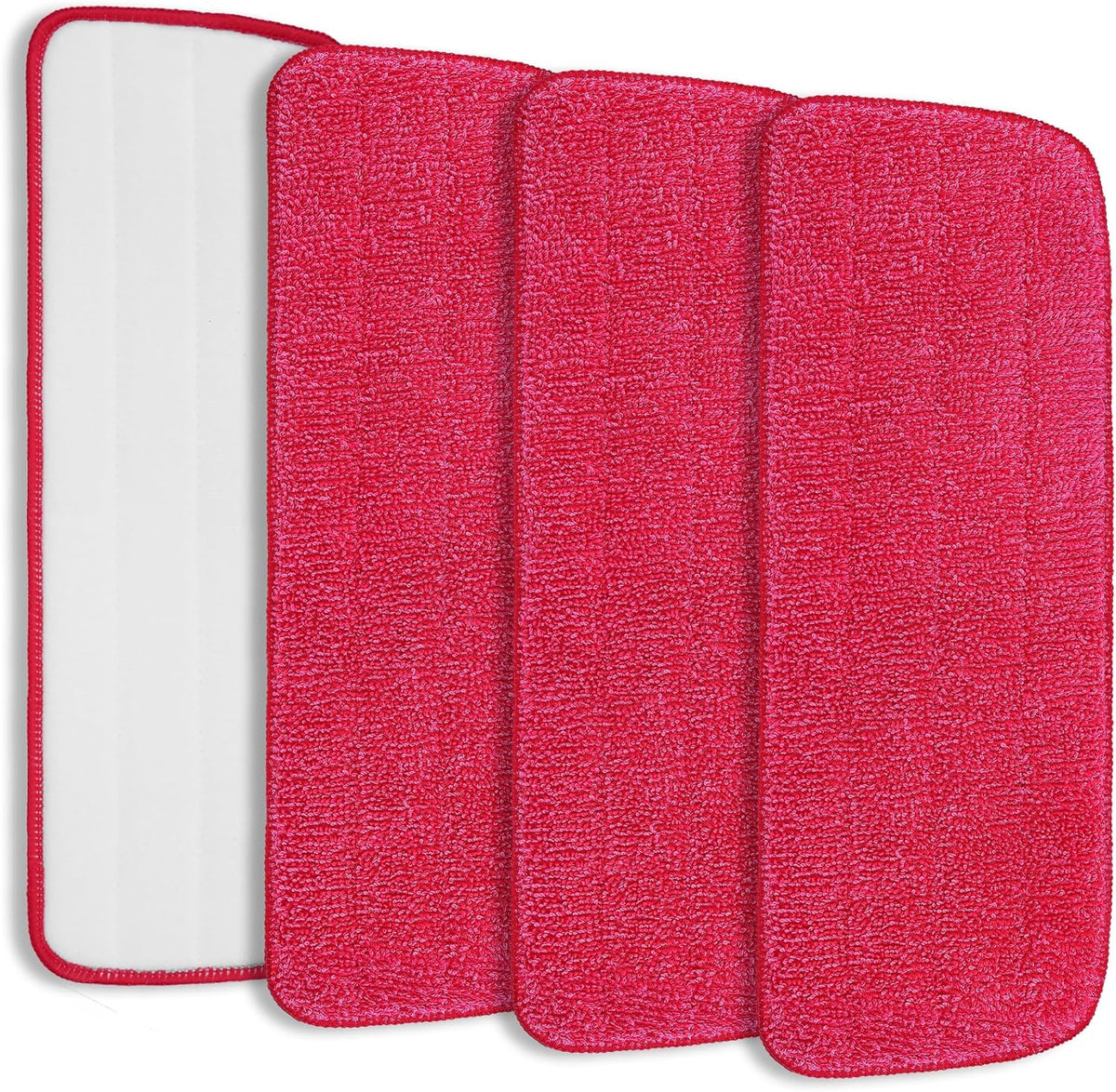 Replacement Microfiber Mop Pads Compatible with Rubbermaid Reveal Spray Mop, 16.5" Reusable Wet &