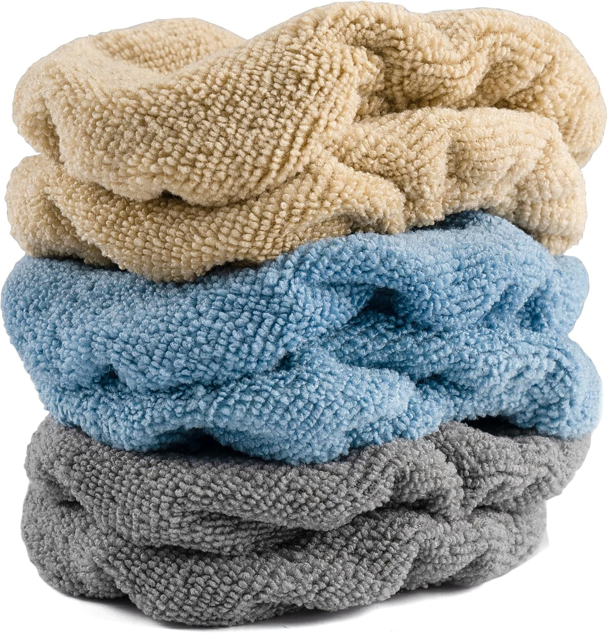 POLYTE Premium Lint Free Microfiber Cleaning Covers for Windshield Cleaning Tool, Fits 4x6 inch