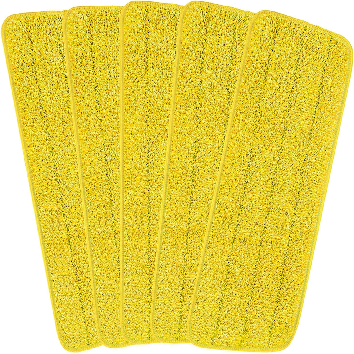 16.5 inch Reusable Mop Pads Microfiber Spray Mop Replacement Heads for Wet/Dry Mops Compatible with