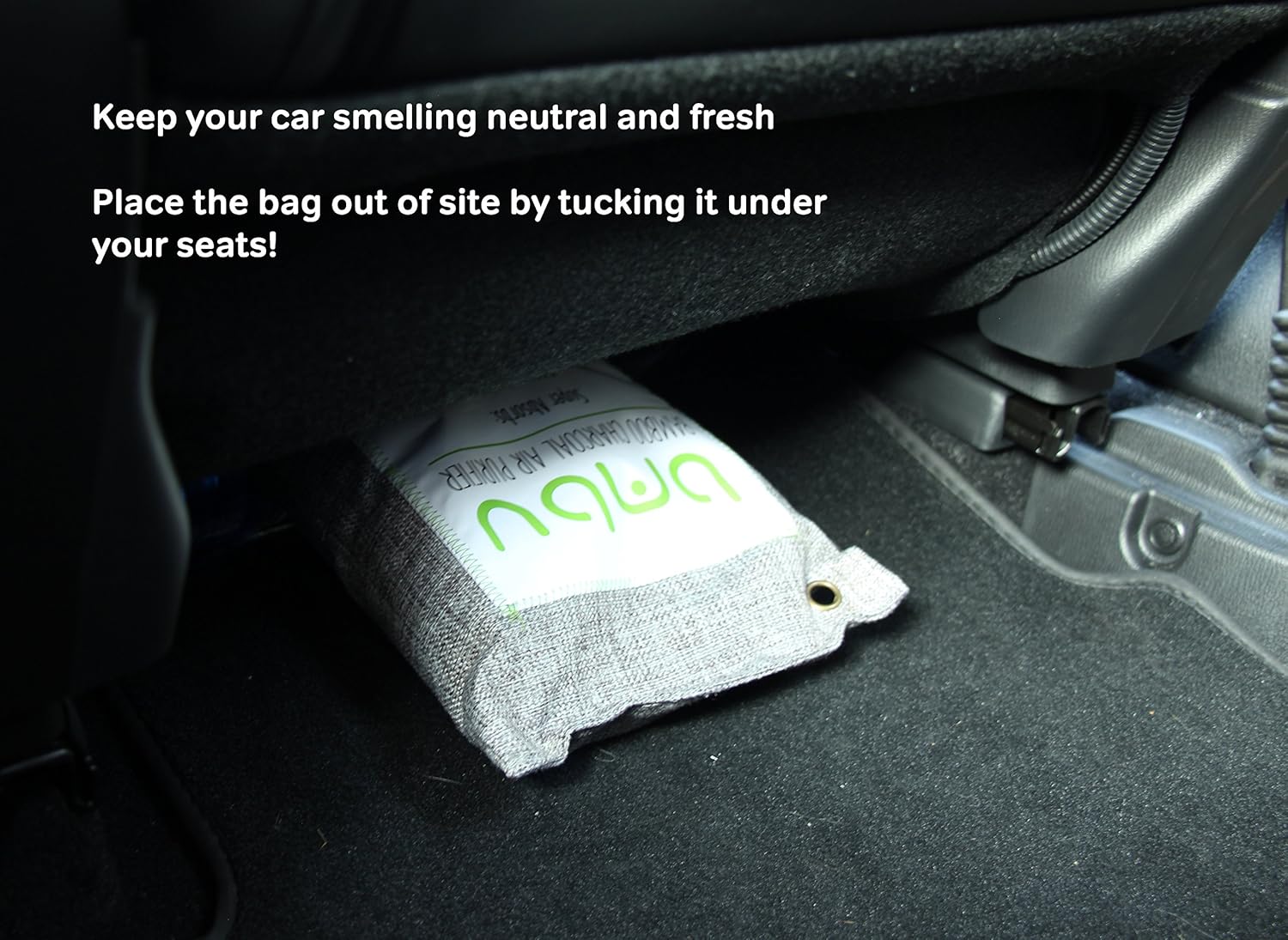 1000g Large Bamboo Charcoal Air Purifier Bag - Car Deodorizer Freshener - Remove Odor and Control