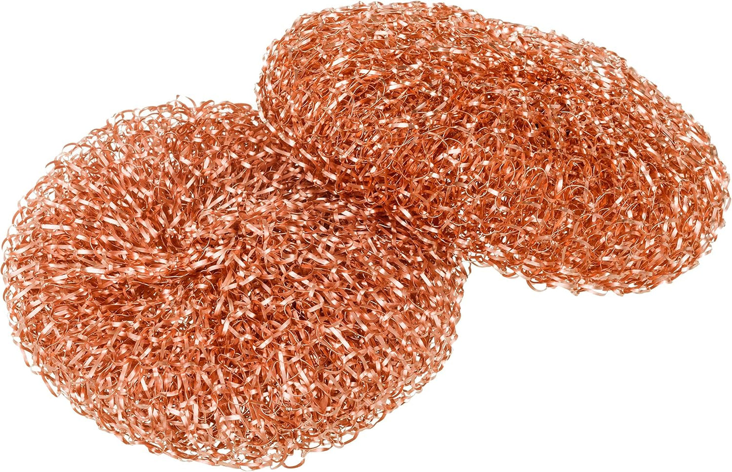 Redecker Real Copper Pot Scrubbers – Double-Layer Copper Scouring Pads for Pots, Pans, Dishes &