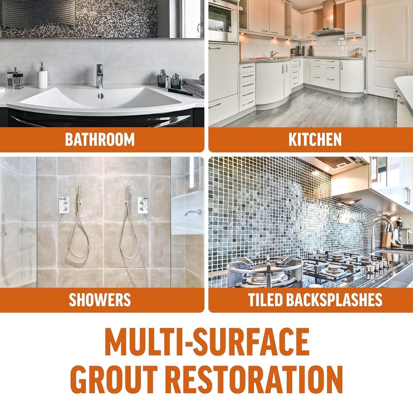 Grout Pen Light Beige – Tile Grout Colorant & Sealer Pen for Bathroom, Kitchen & Shower