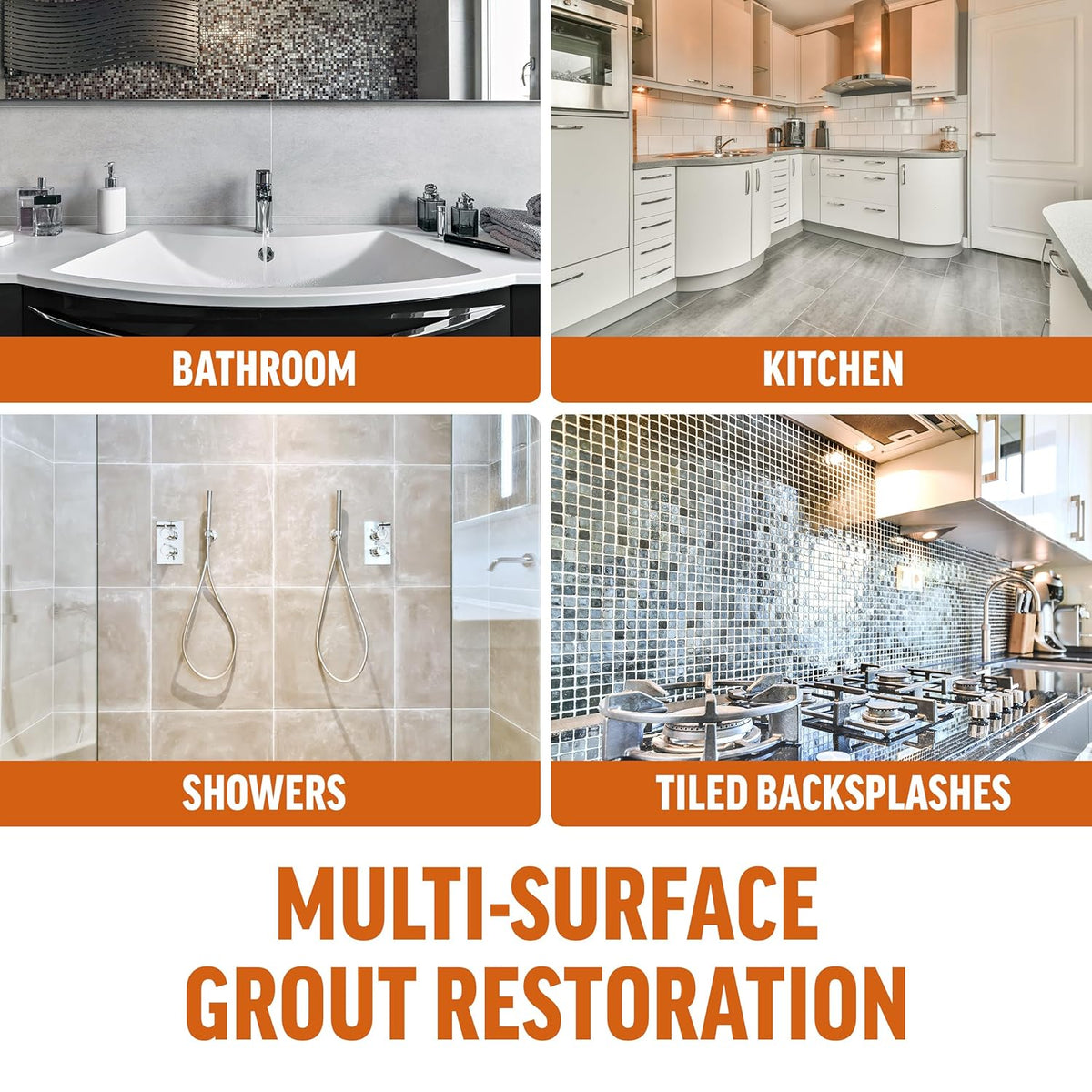 Grout Pen Light Beige – Tile Grout Colorant & Sealer Pen for Bathroom, Kitchen & Shower