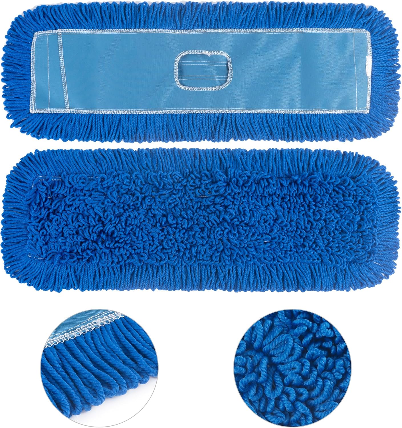 Matthew 36'' Microfiber Loop Dust Mop Washable Commercial&Residential Heavy Duty Mop Head