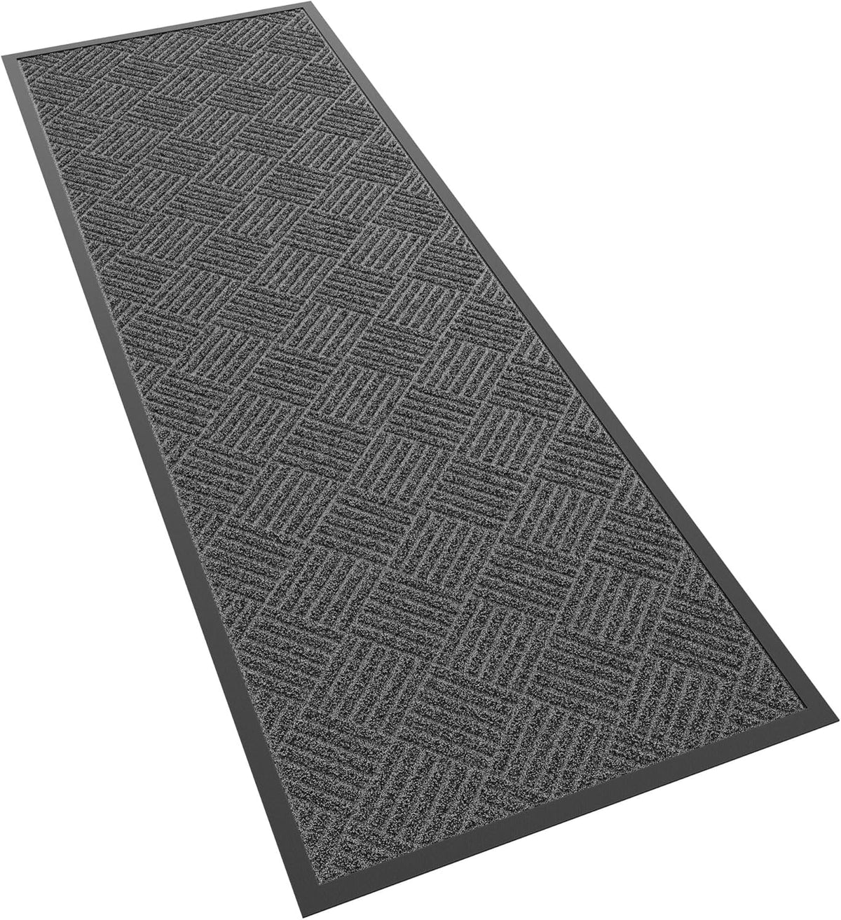 Front Door Mat, 6' x 2' Heavy Duty Indoor Outdoor Doormat, Non-Slip Backing Welcome Mats for