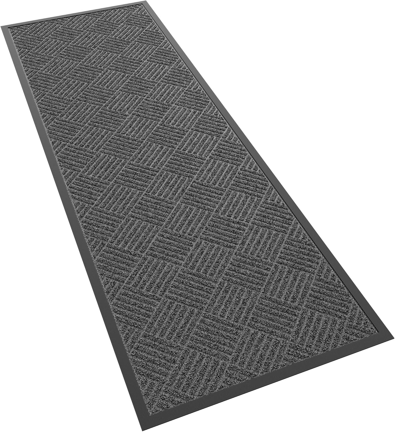 Front Door Mat, 6' x 2' Heavy Duty Indoor Outdoor Doormat, Non-Slip Backing Welcome Mats for