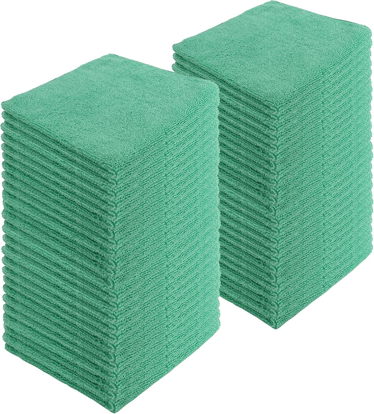 Microfiber Cleaning Cloths,120 Pack, 16"x16", All-Purpose, Softer, Highly Absorbent, Lint-Free