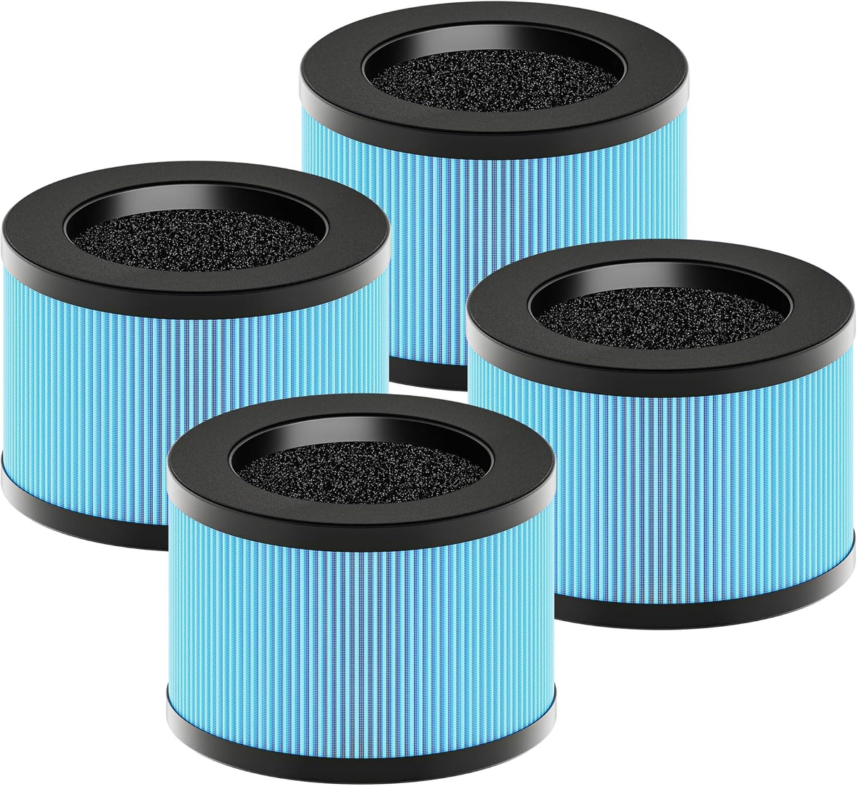 MK01 & MK06 True HEPA Filter Replacement Compatible with Aroeve MK01, MK06, ToLife TZ-K1 and Kloudi
