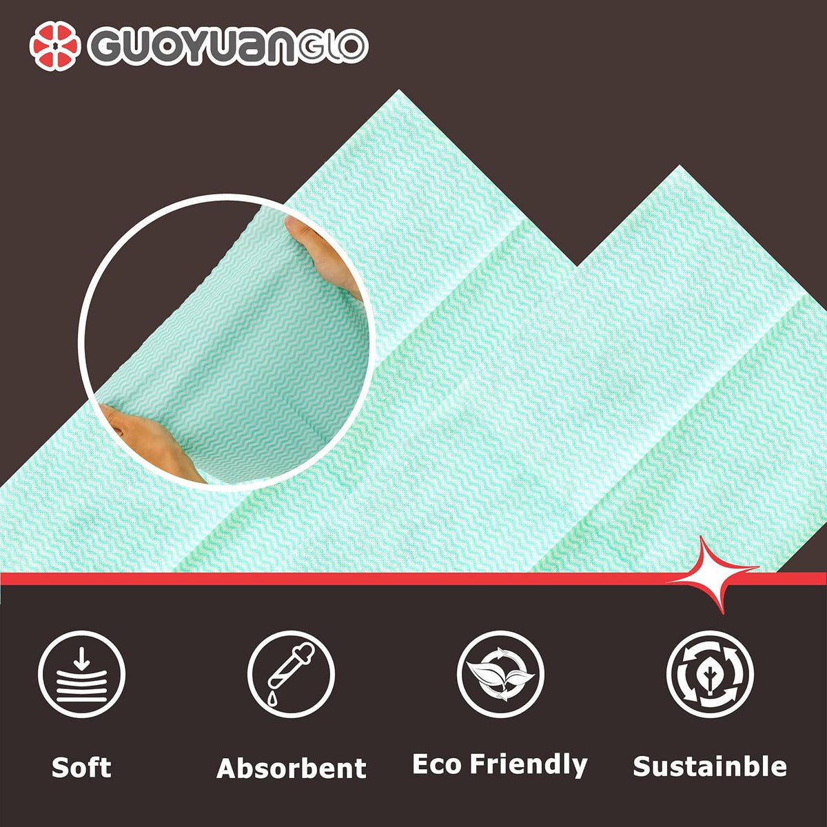 Disposable Dish Cloths Disposable Cleaning Towels Heavy Duty Reusable Cleaning Cloths Dish Rags for