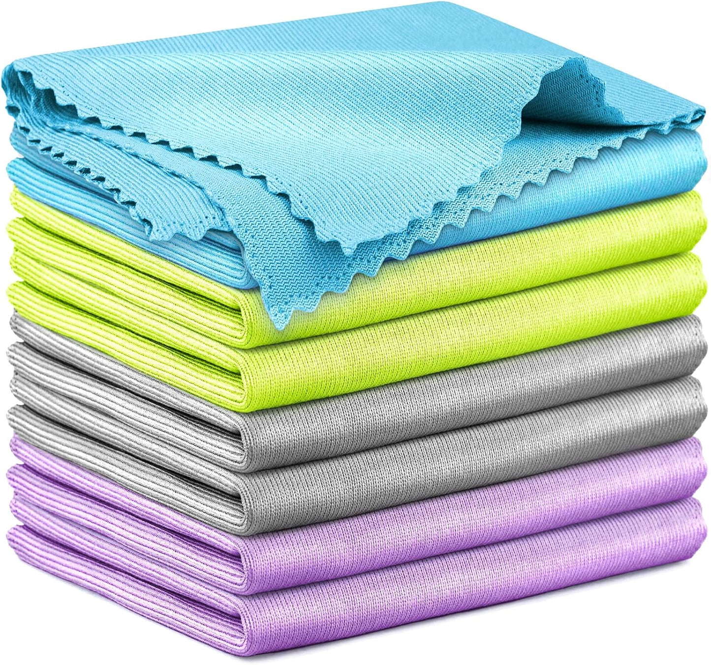 Microfiber Cleaning Cloth Glass Window Stainless Steel Mirror Polishling Rags Eyeglass Windshield
