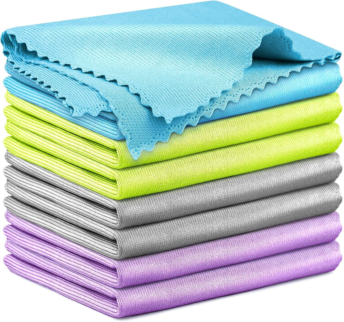 Microfiber Cleaning Cloth Glass Window Stainless Steel Mirror Polishling Rags Eyeglass Windshield