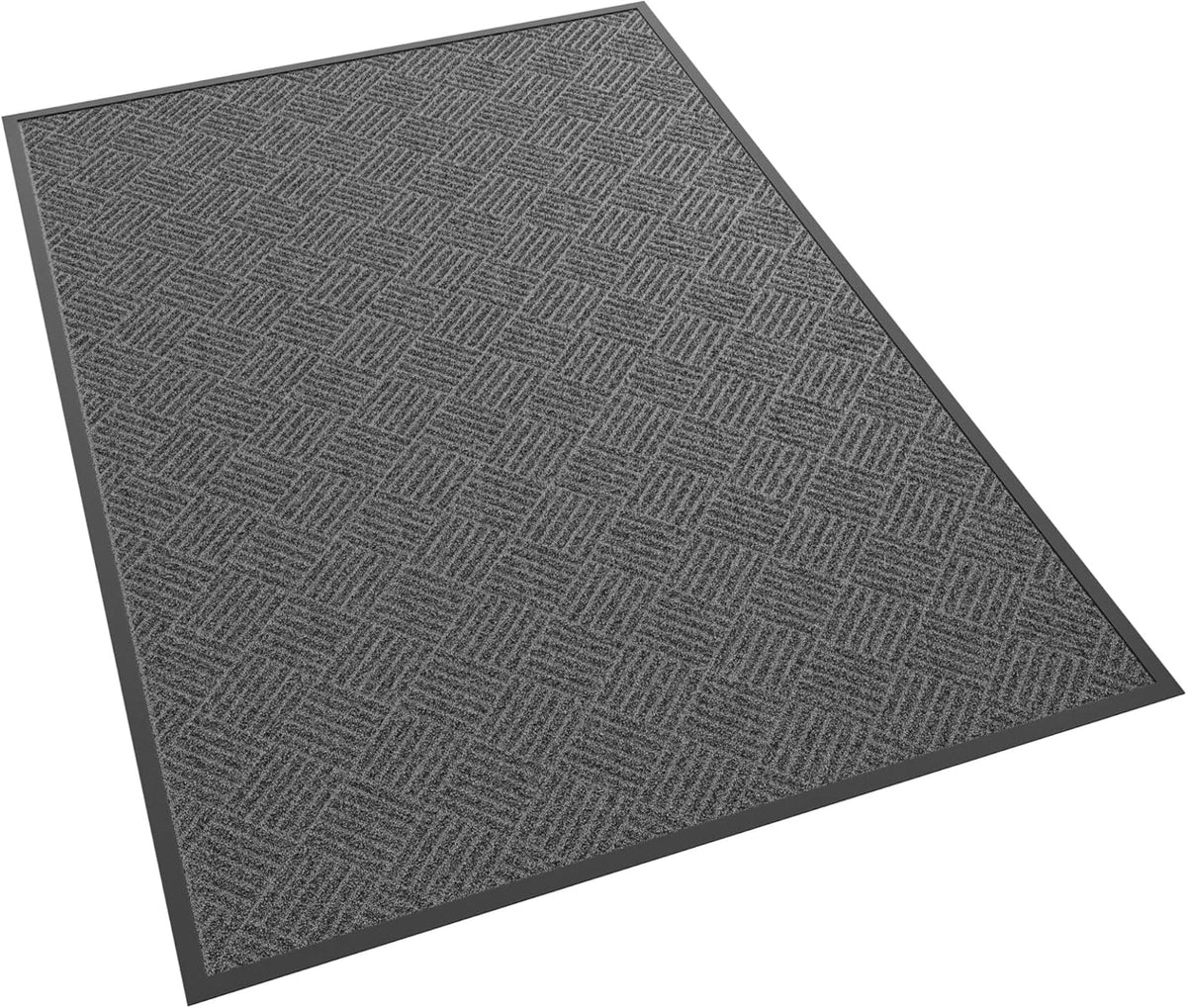 Front Door Mat, 6' x 4' Heavy Duty Indoor Outdoor Doormat, Non-Slip Backing Welcome Mats for