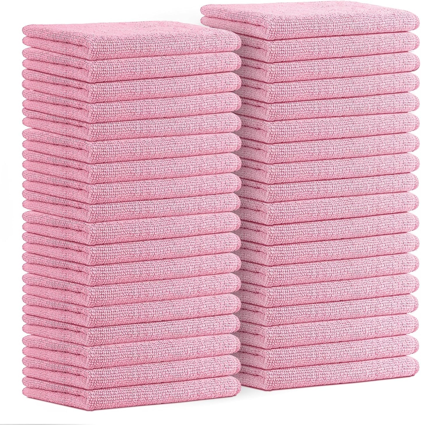 Avalon Towels Microfiber Cleaning Cloths (Value Pack of 36) Size 16" x 16", Highly Absorbent
