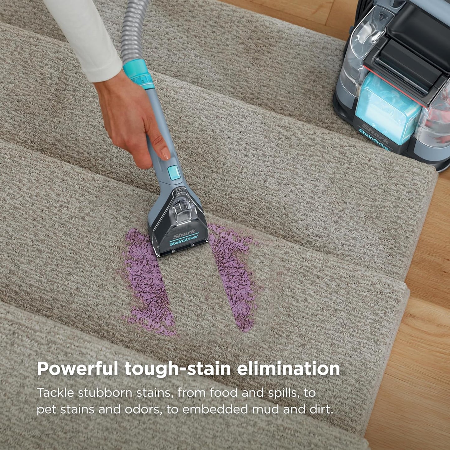 Shark StainStriker Portable Carpet Upholstery & Area Rug Cleaner, Bonus XL Tool & Full-Size