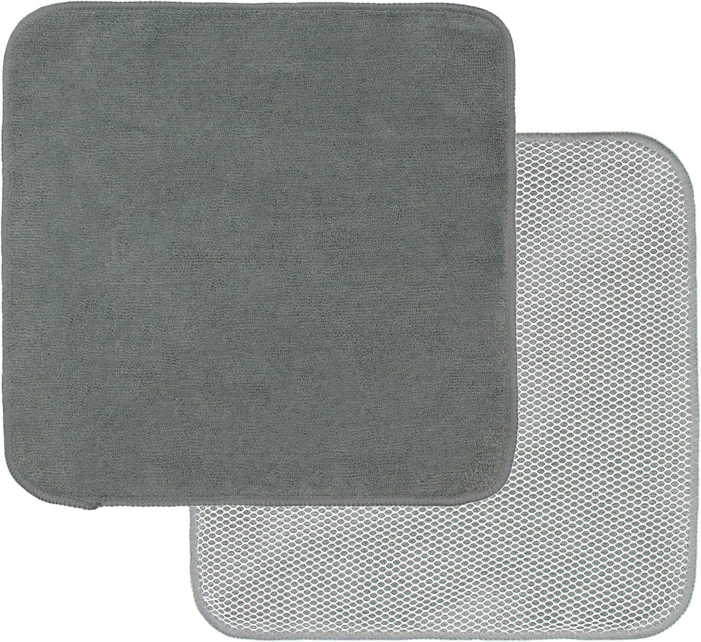 Microfiber Dish Cloths Fast Drying Kitchen Cleaning Cloth Dish Rags Dust Cloths Ultra Absorbent