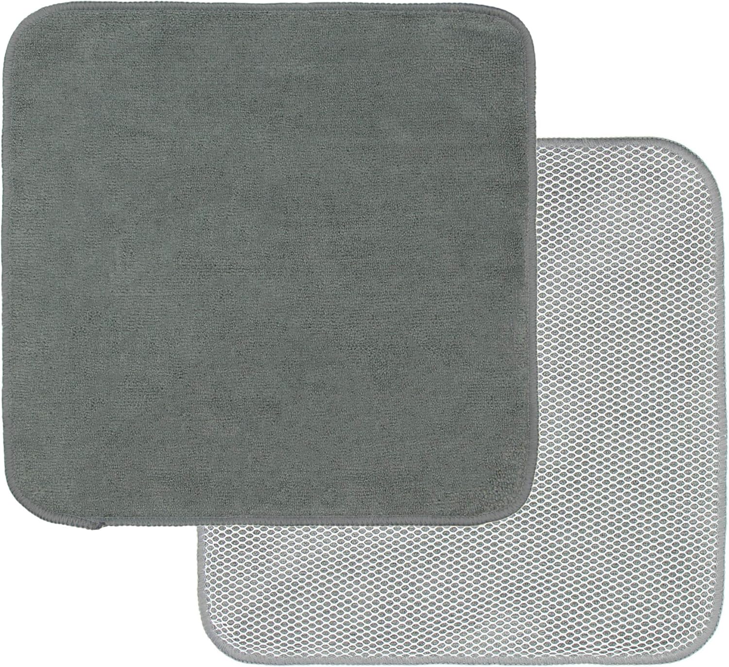 Microfiber Dish Cloths Fast Drying Kitchen Cleaning Cloth Dish Rags Dust Cloths Ultra Absorbent