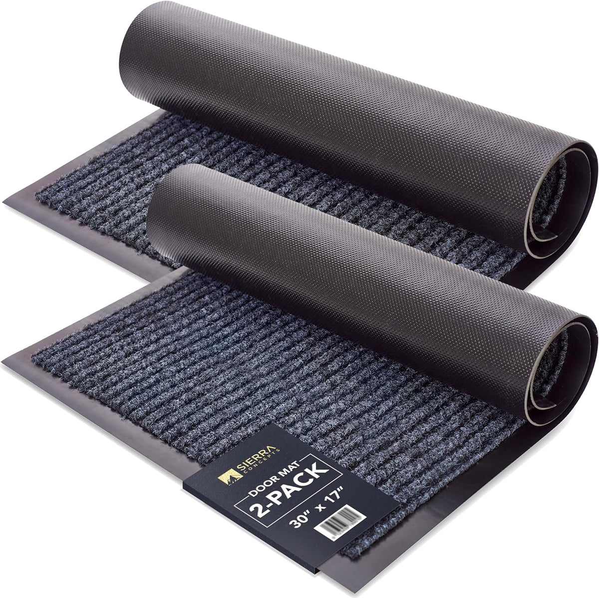 Sierra Concepts Front Door Mat Welcome Floor Mats - Entryway Indoor Outdoor Entrance Doormat