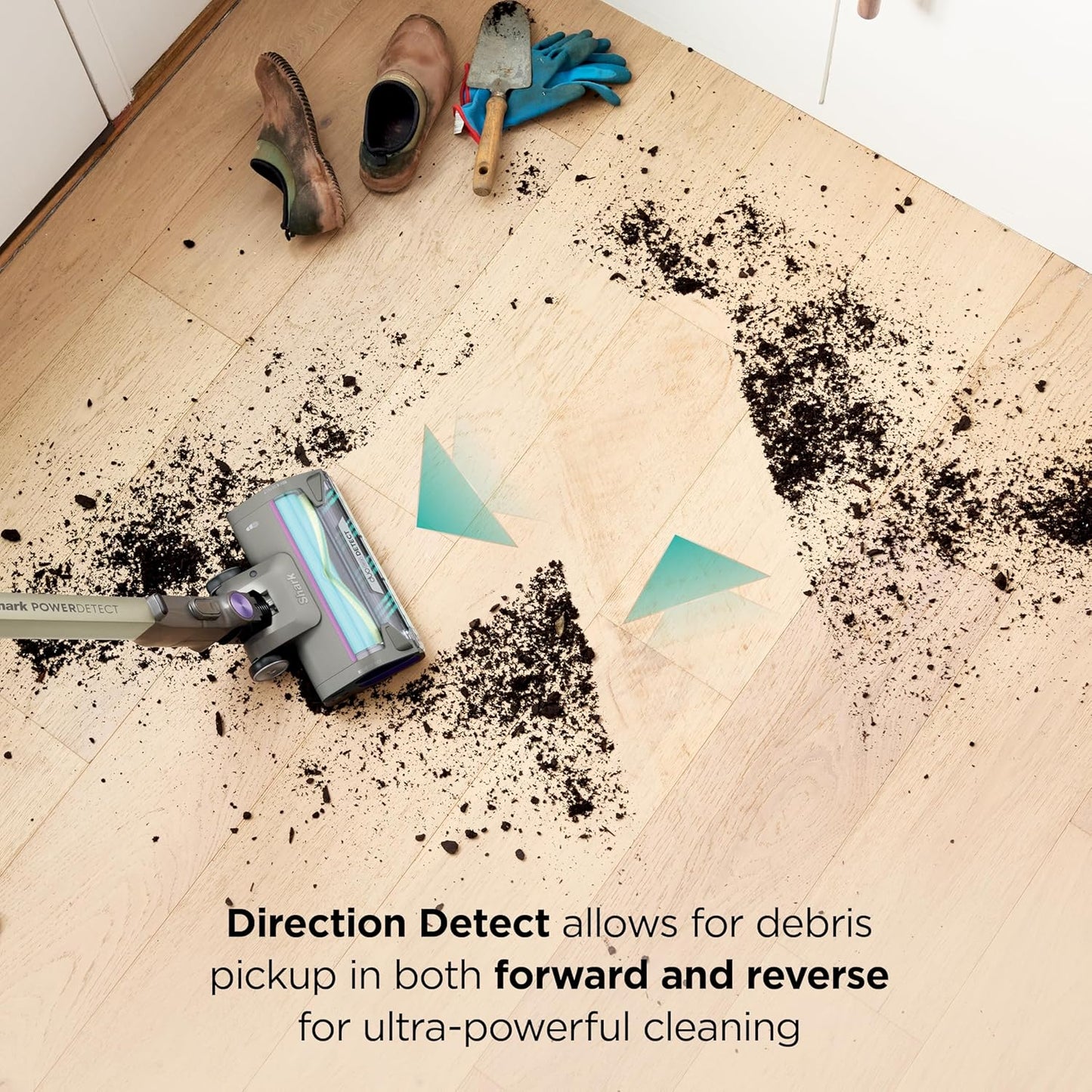 Shark Cordless Vacuum Cleaner with HEPA Filter, PowerDetect Clean & Empty, Powerful Suction