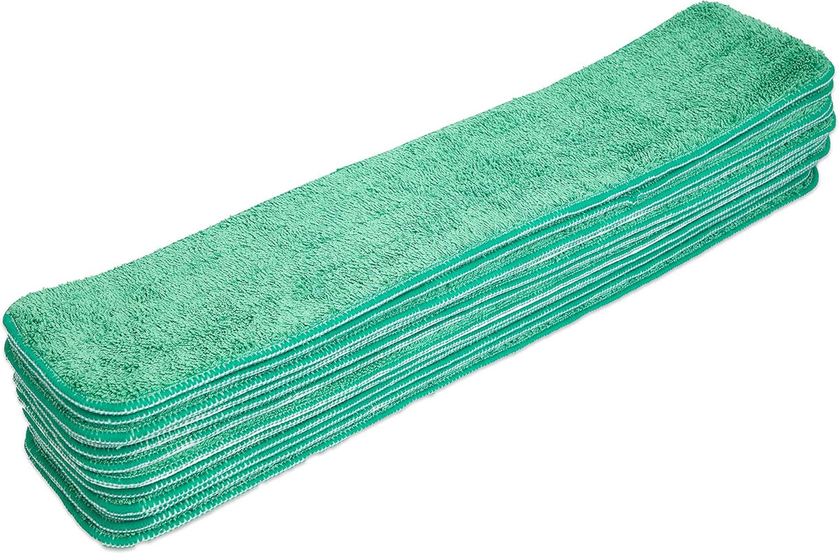 Arkwright Spray Mop Replacement Pads - (Pack of 12) Bulk Microfiber Flat Dry and Wet Refill Mop