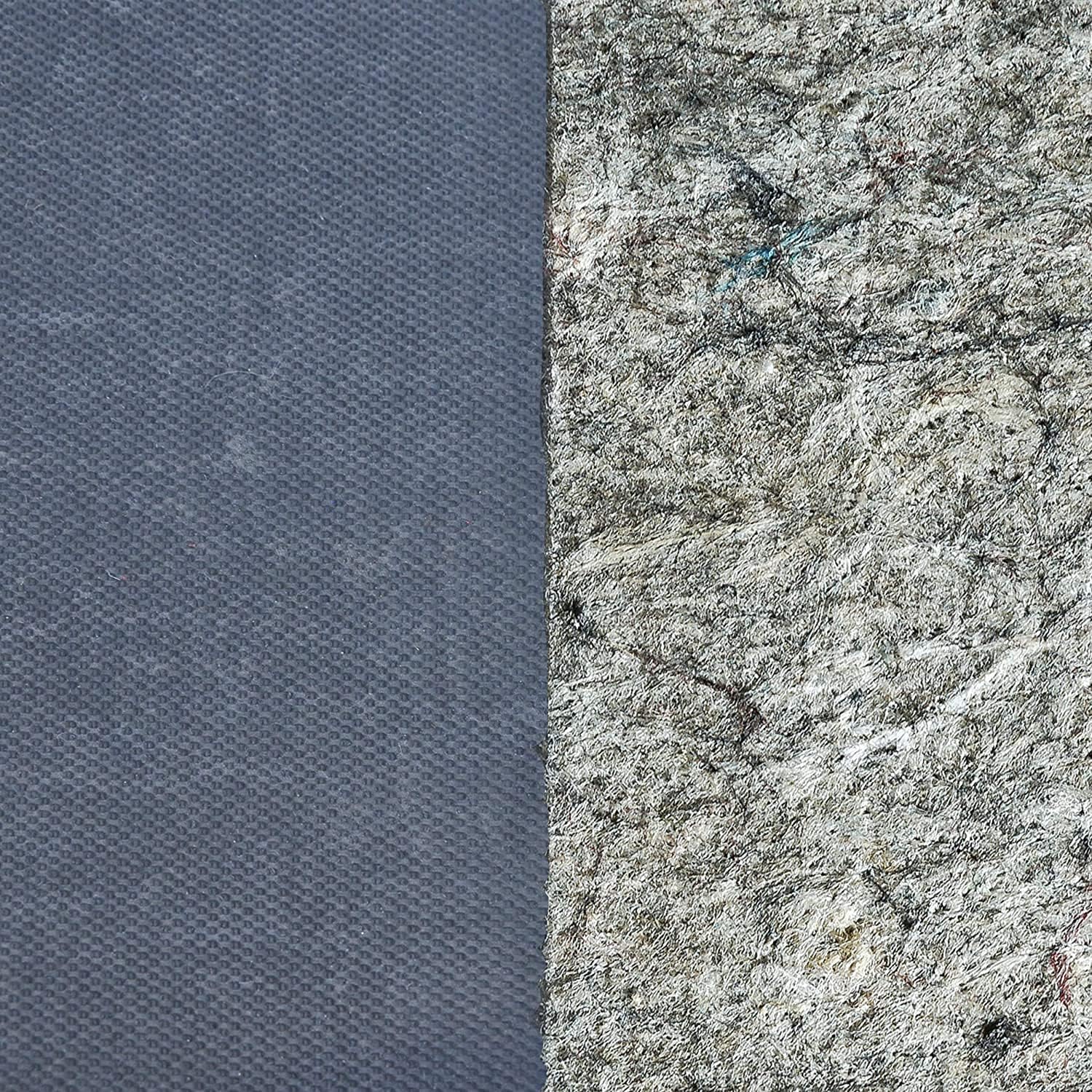 RUGPADUSA - Dual Surface - 2'x6' - 1/4" Thick - Felt + Rubber - Non-Slip Backing Rug Pad - Safe for