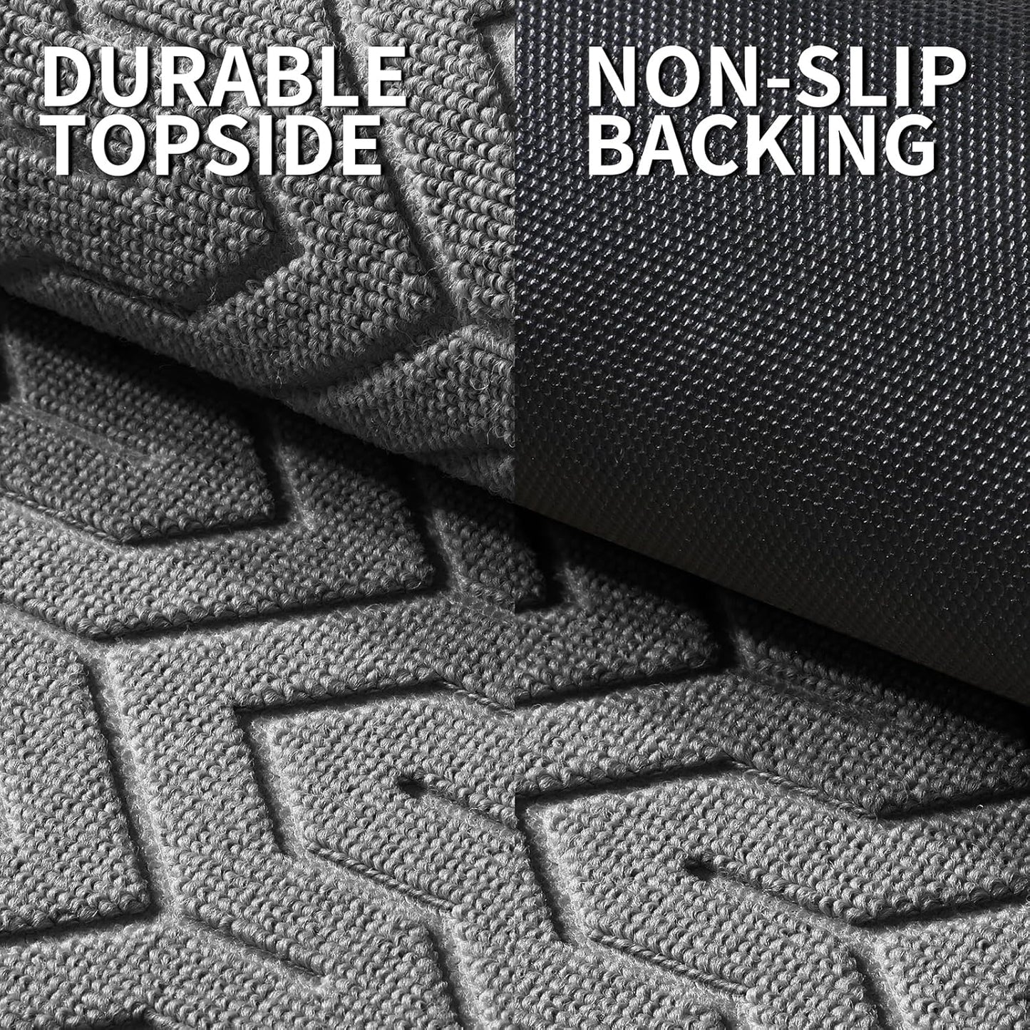Yimobra Front Door Mat Outside Entrance 29.5x17, Waterproof Heavy Duty Outdoor Mats for Front Door