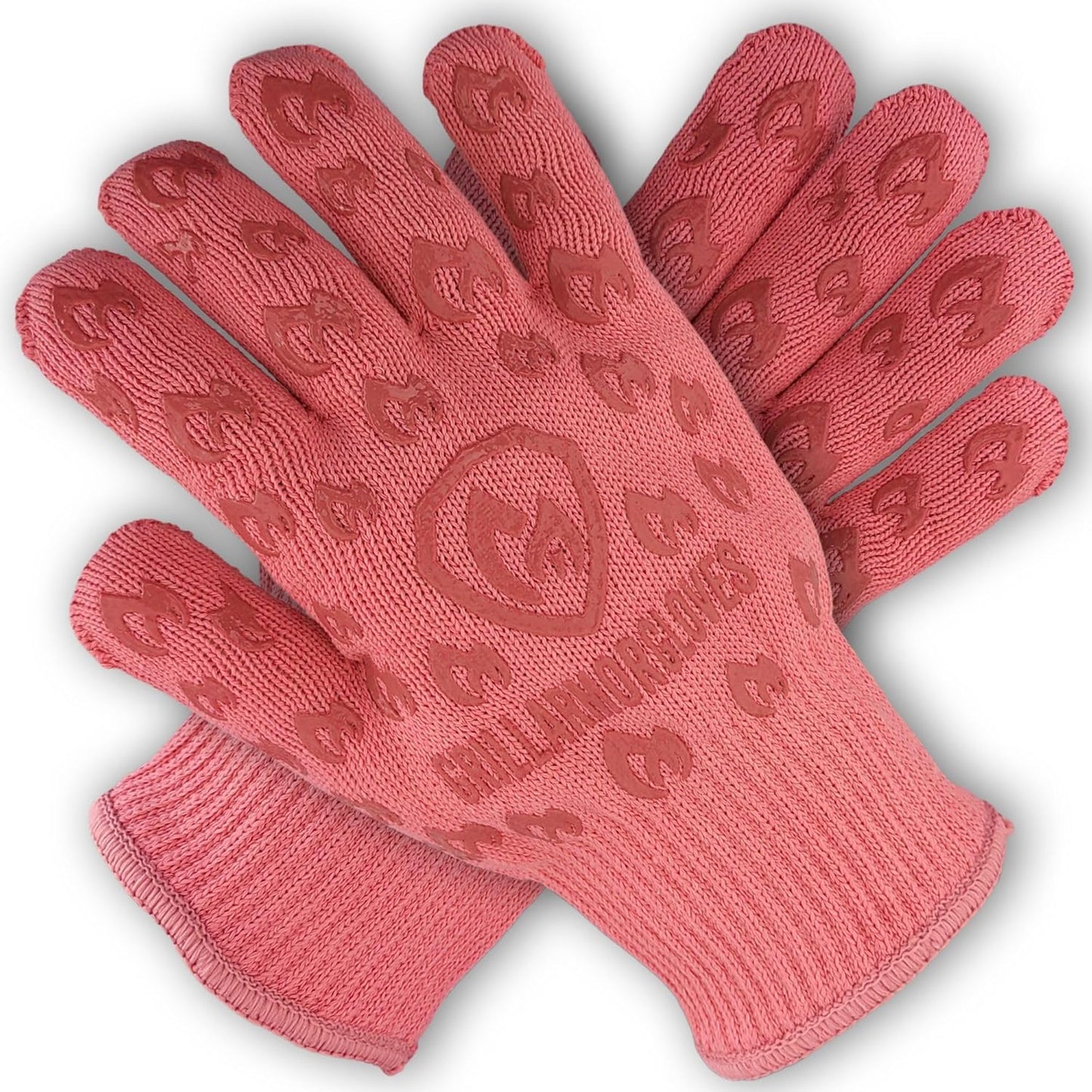 Grill Armor Oven Gloves 932°F Extreme Heat & Cut Resistant Oven Mitts with Fingers for BBQ