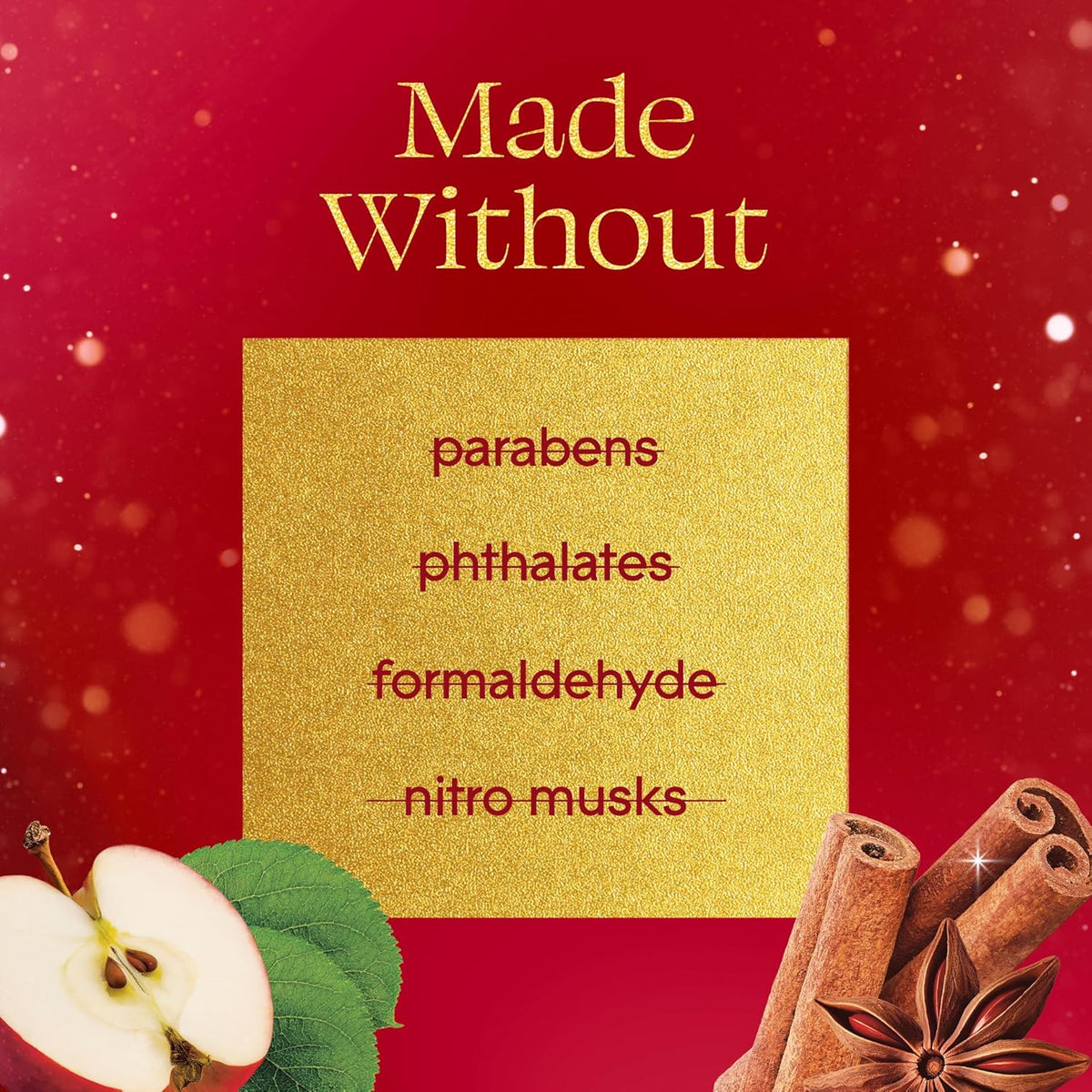 Glade PlugIns Refills Air Freshener, Warm Apple & Spices, Scented and Essential Oils for Home and