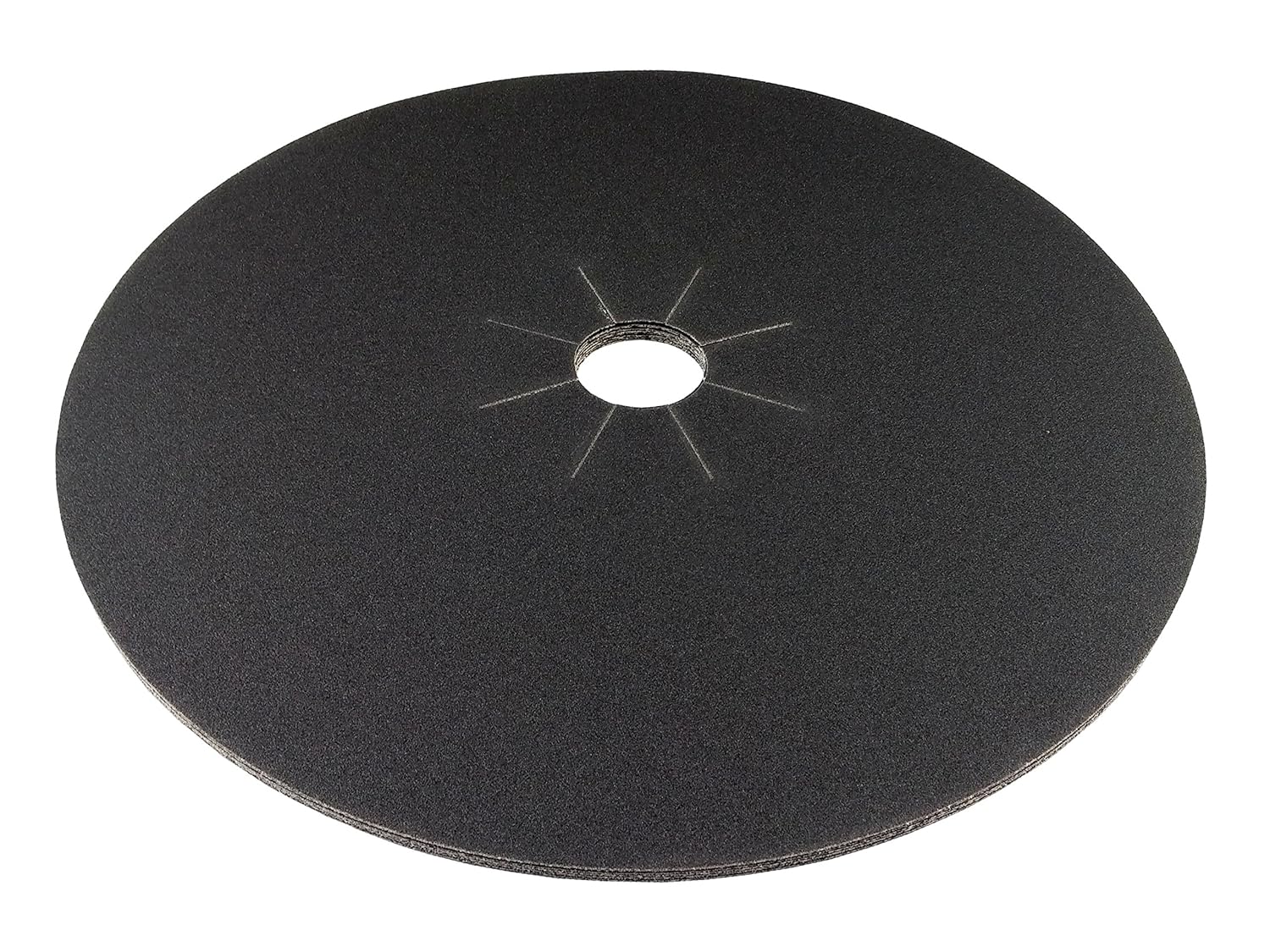Starcke 16'' x 2'' Silicon Carbide Slotted Edger Floor Sanding Discs (10 Pack, 120 Grit)