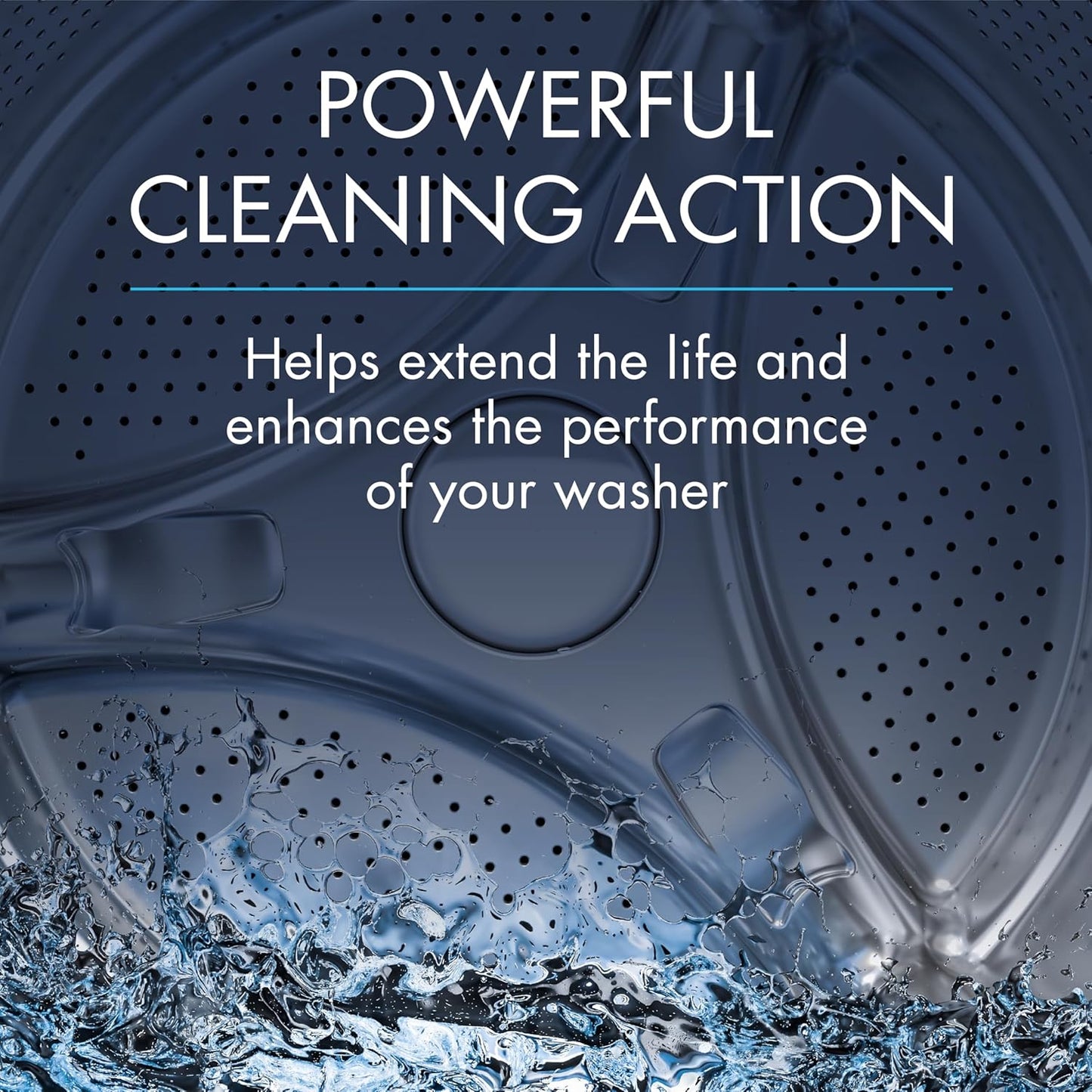 Glisten Washing Machine Cleaner, Helps Remove Odor, Buildup, and Limescale, Fresh Scent, Made in