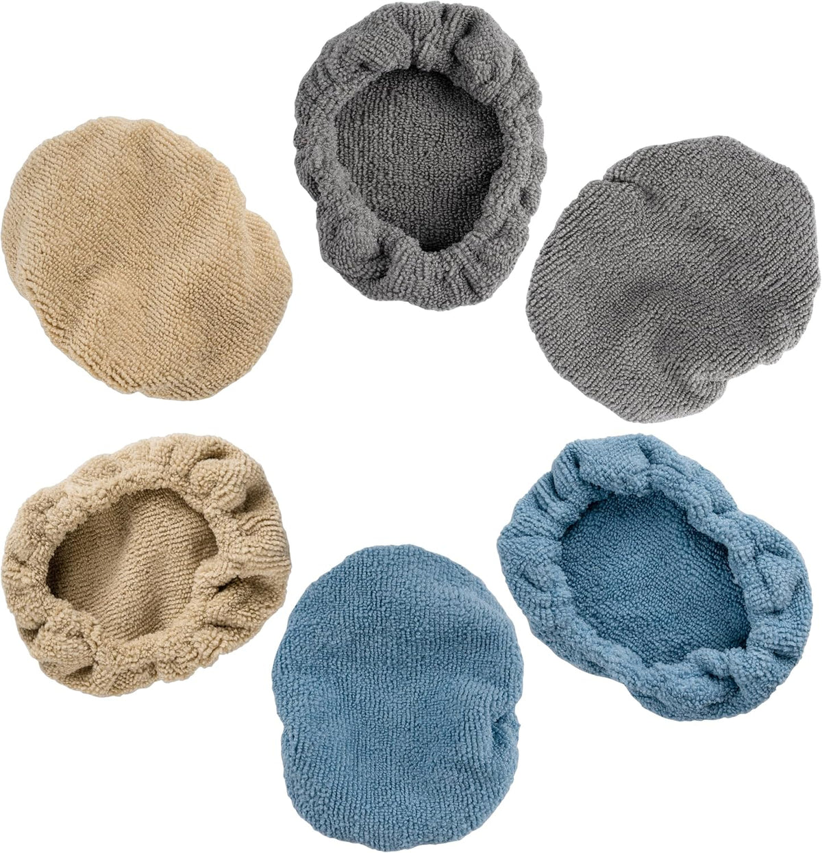 POLYTE Premium Lint Free Microfiber Cleaning Covers for Windshield Cleaning Tool, Fits 4x6 inch