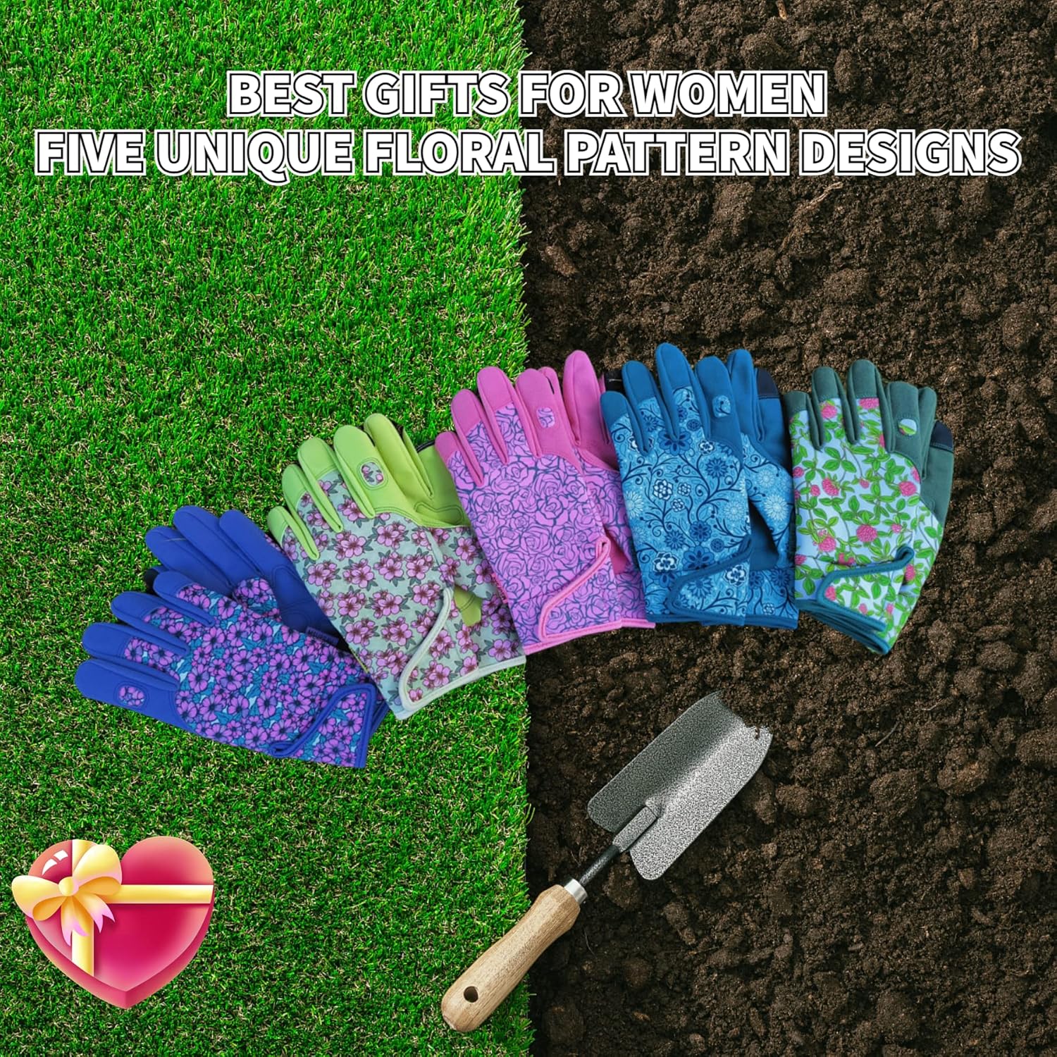 Thorn Proof&Puncture Resistant Gardening Gloves with Grip,Garden Gloves for Women, Leather Work