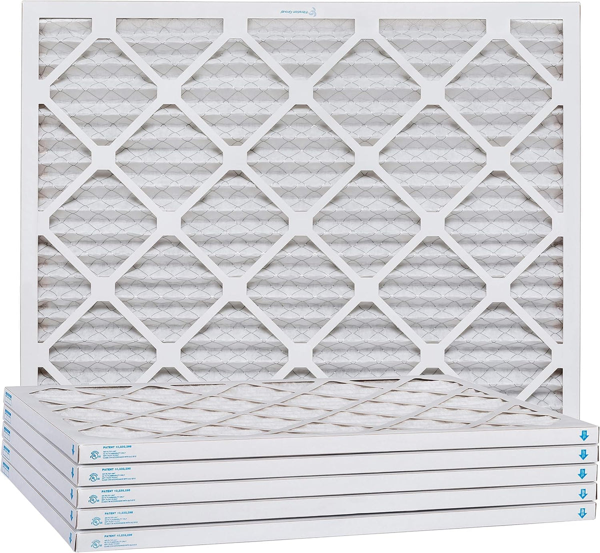 Aerostar 10x18x1 MERV 13, Pleated Air Filter, 10x18x1, Box of 6, Made in the USA