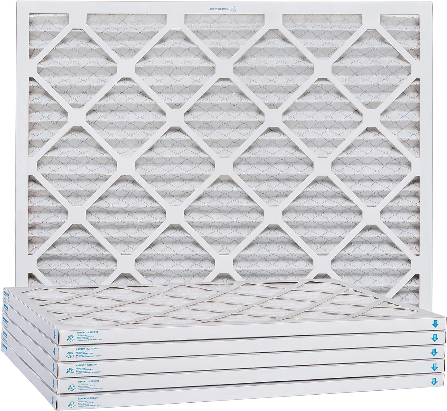 Aerostar 24x28x1 MERV 13, Pleated Air Filter, 24x28x1, Box of 6, Made in the USA