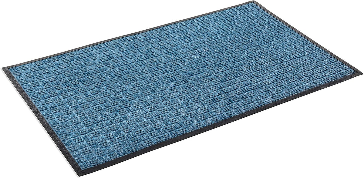 Kempf Water Retainer Entrance Mat, Indoor Outdoor Rubber Rug, Moisture Trapping, Absorbent Mat, 18