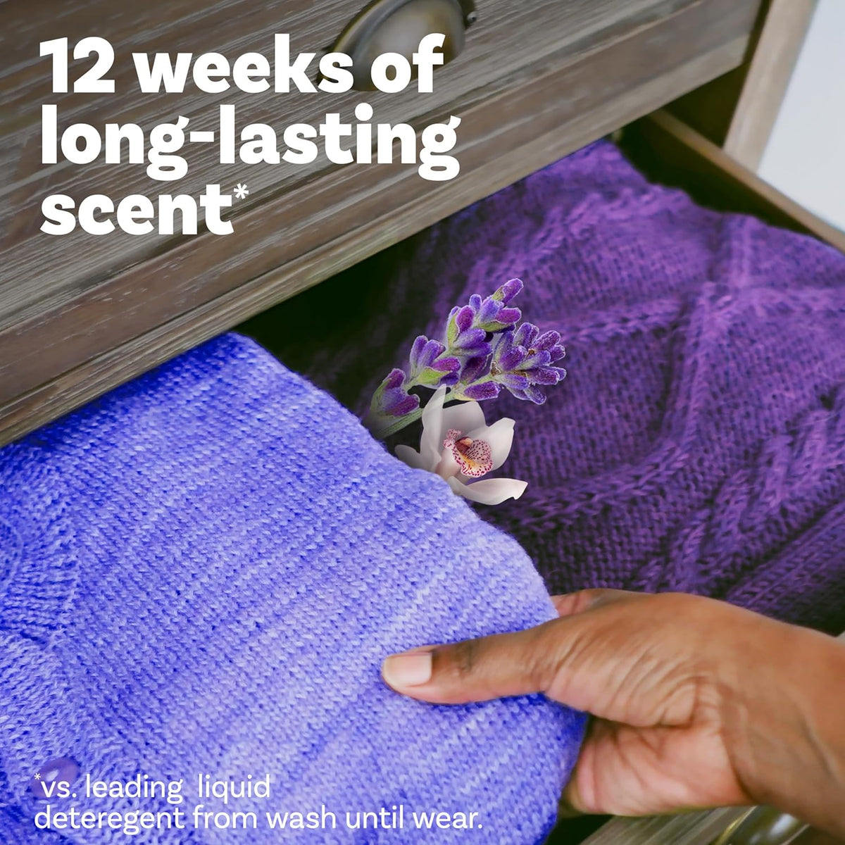 Downy Infusions In-Wash Laundry Scent Booster Beads, CALM, Soothing Lavender and Vanilla Bean