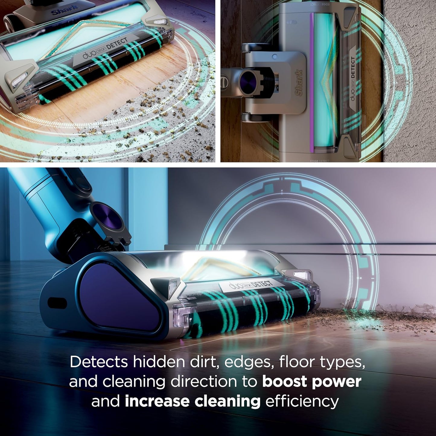 Shark Cordless Vacuum Cleaner with HEPA Filter, PowerDetect Clean & Empty, Powerful Suction