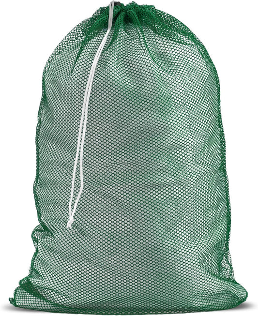 Handy Laundry Mesh XL Laundry Bags - Durable, Machine Washable with Secure Drawstring Closure