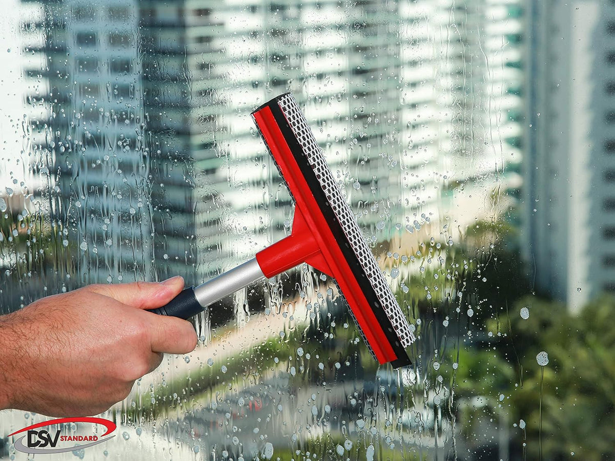 DSV Standard Window Squeegee for Window Cleaning, Window Cleaner Tool for Car Windshield, Shower