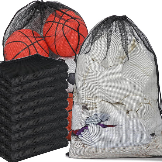 Berlune 30 Pack 24 x 36 Inches Large Mesh Bags for Laundry, Wash bags, Sturdy Mesh Material Closed