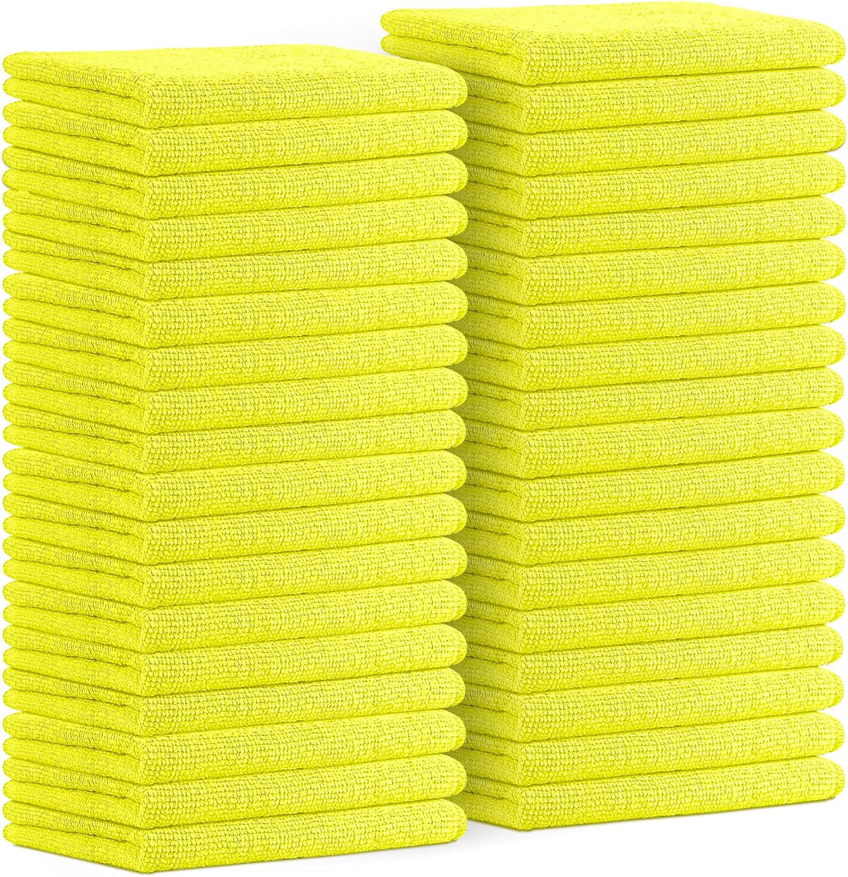 Avalon Towels Microfiber Cleaning Cloths (Value Pack of 36) Size 16" x 16", Highly Absorbent