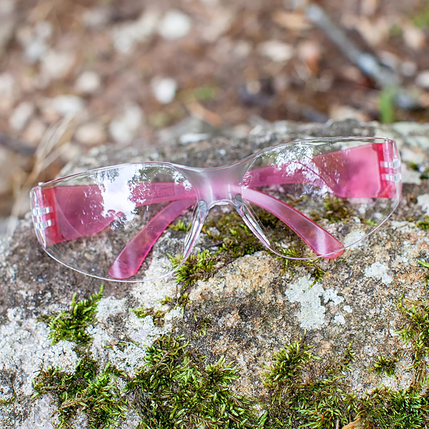 BISON LIFE Safety Glasses - Scratch Resistant Wrap Around Eyewear, Polycarbonate ANSI Z87.1 Impact