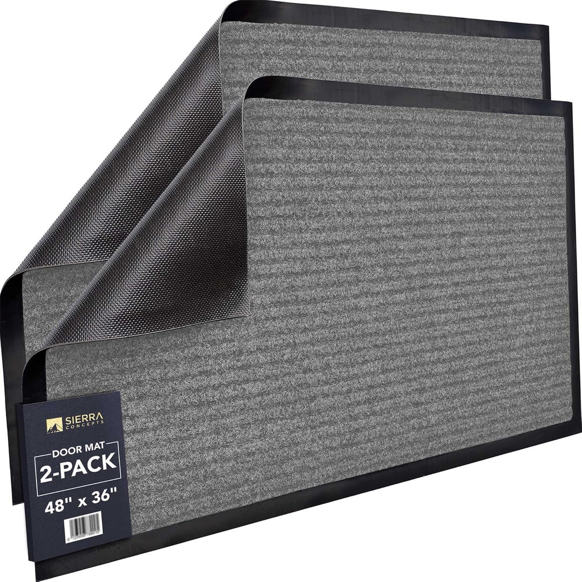 Sierra Concepts Front Door Mat X-Large Welcome Floor Mats - Entryway Indoor Outdoor Entrance
