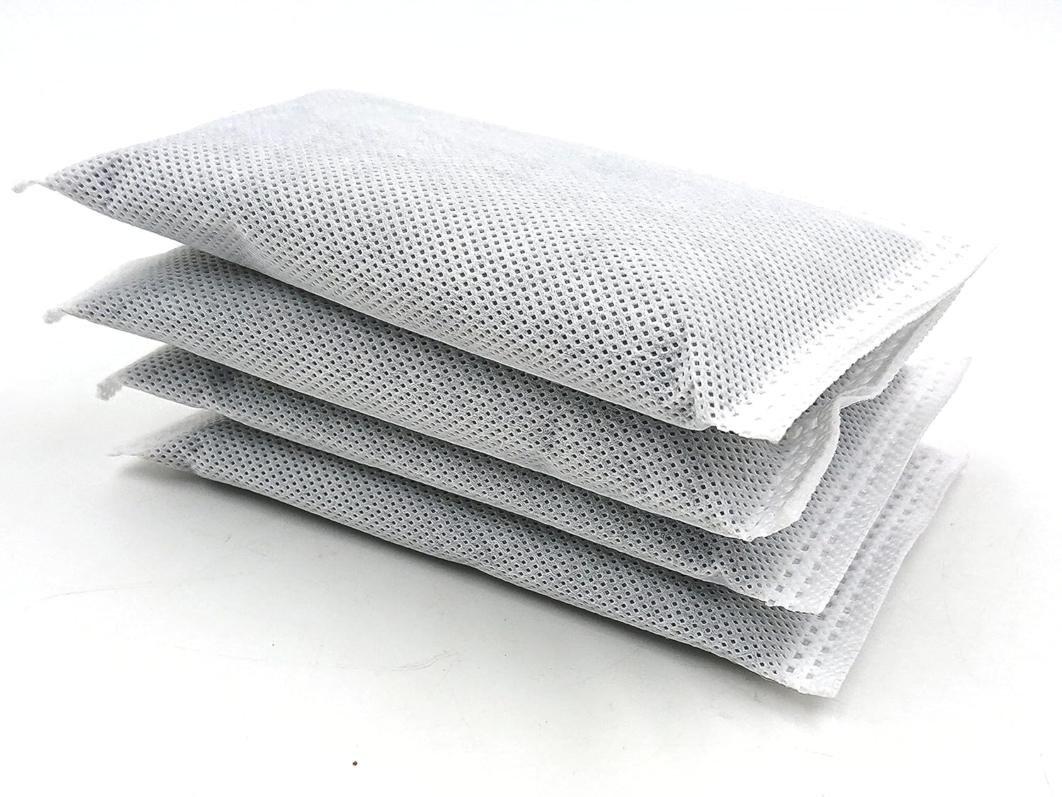 4 Pack Activated Charcoal Odor Absorbing Filter Refill Deodorizer Compatible with iTouchless Trash
